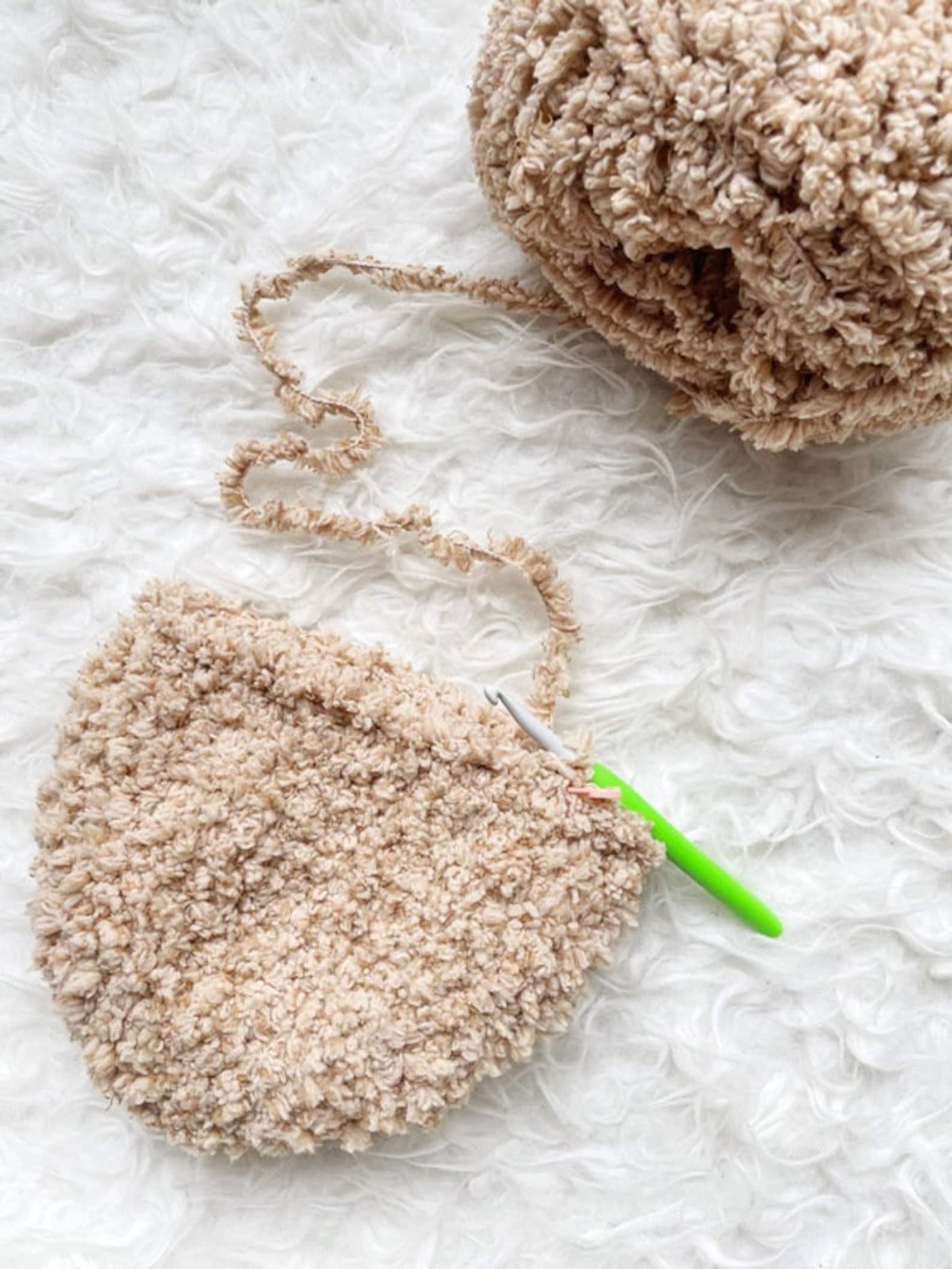 Fleece Teddy and Bunny Crochet Pattern